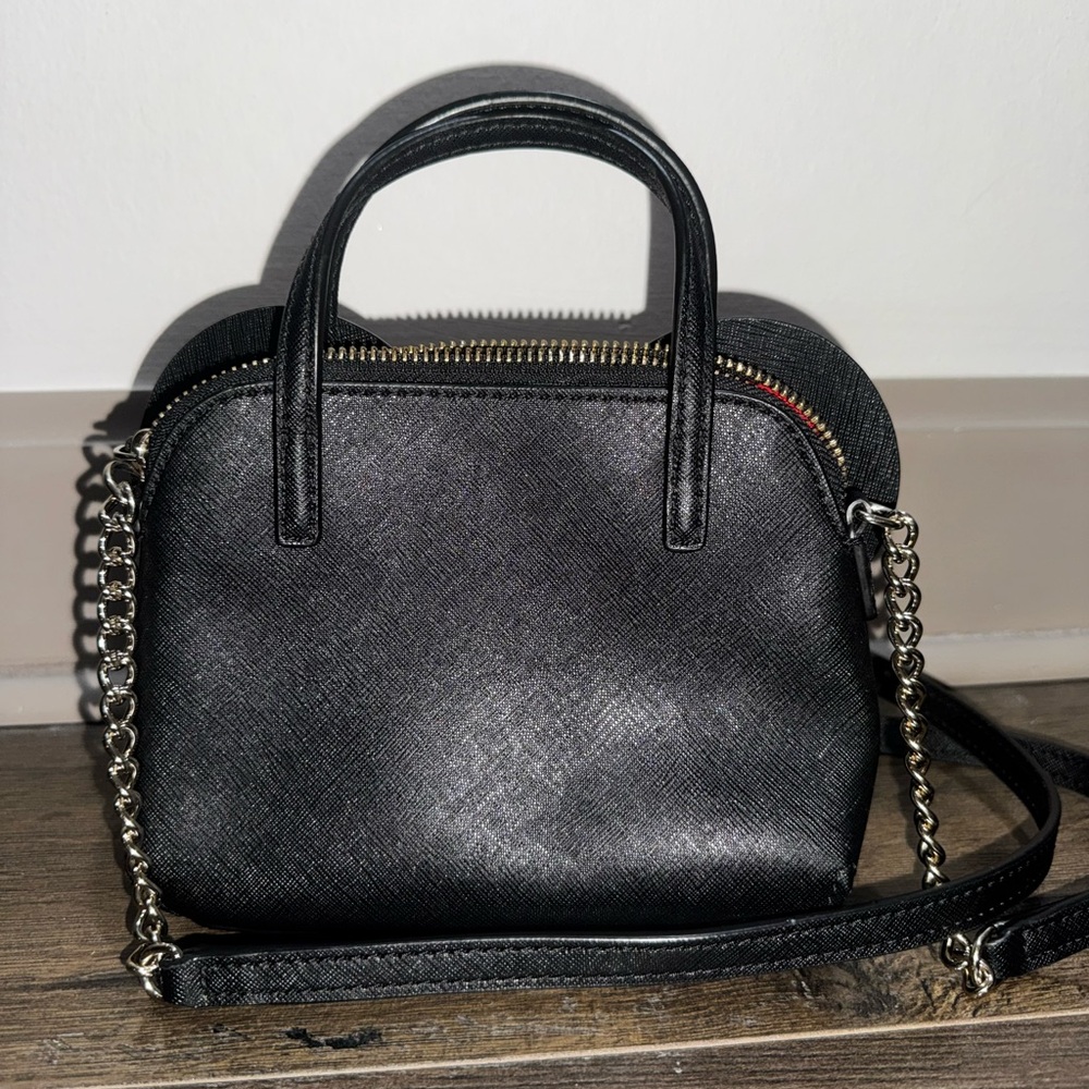 Kate Spade x Disney Minnie Mouse Black Mini Bag - Picture 2 of 3